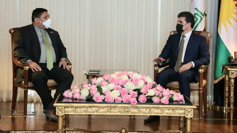نيجيرفان بارزاني وديفيد براونشتاين